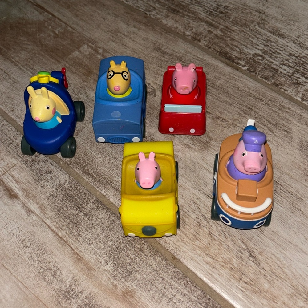 Set Peppa Pig Toys Cars
